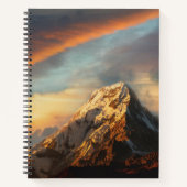 Majestic Mountain Notizblock (Vorderseite)