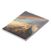 Majestic Mountain Notizblock (Rotiert)