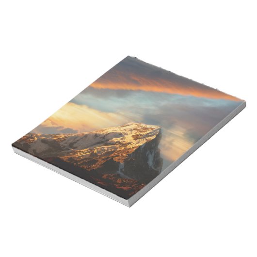 Majestic Mountain Notizblock (Rotiert)