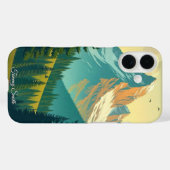 Majestic Mountain Peak Case-Mate iPhone Hülle (Rückseite (Horizontal))