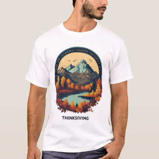 Majestic Mountain Peaks T - Shirt - Abenteuer erwa