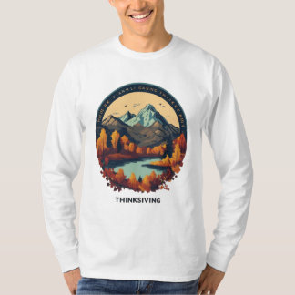 Majestic Mountain Peaks T - Shirt - Abenteuer erwa