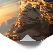 Majestic Mountain Poster (Ecke)