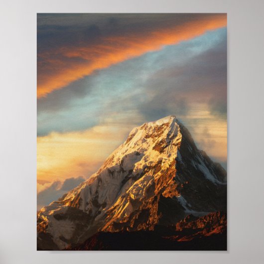 Majestic Mountain Poster (Vorne)