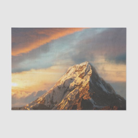 Majestic Mountain Seidenpapier (Vorderseite)