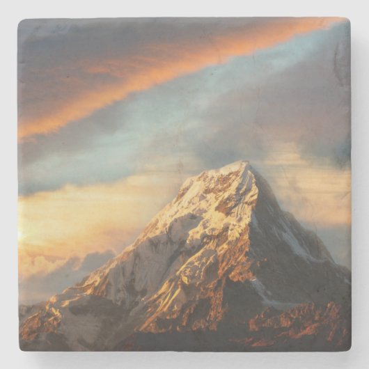 Majestic Mountain Steinuntersetzer (Vorderseite)