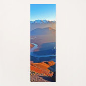 Majestic Mountain Valley Flow Design Yogamatte (Vorderseite)