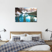 Majestic Mountain View Leinwanddruck (Insitu (Schlafzimmer))