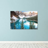 Majestic Mountain View Leinwanddruck (Insitu (Holzboden))