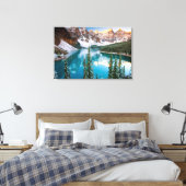 Majestic Mountain View Oil Painting Print Leinwanddruck (Insitu (Schlafzimmer))