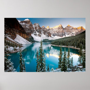 Majestic Mountain View Poster