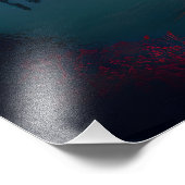 Majestic Mountains Mirror Lake mit weichem Licht Fotodruck (Ecke)