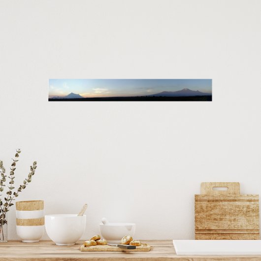 Majestic Mountains Poster (Küche)