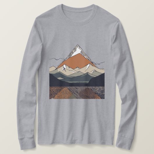 "Majestic Mountains" T-Shirt (Design vorne)