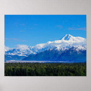 Majestic Mt McKinley Poster