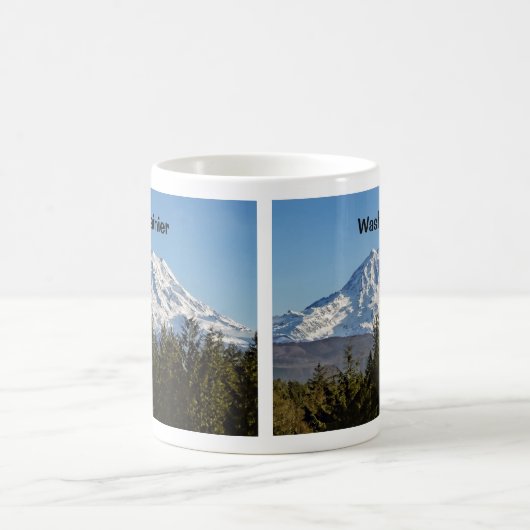 Majestic Mt Rainier Kaffeetasse (Mittel)