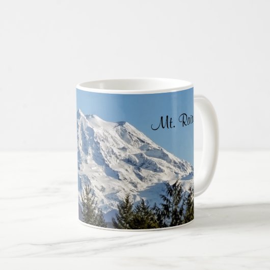 Majestic Mt Rainier Kaffeetasse (VorderseiteRechts)