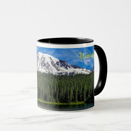 Majestic Mt Rainier Tasse (VorderseiteRechts)