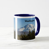 Majestic Mt Rainier von Washington, Tasse (VorderseiteRechts)