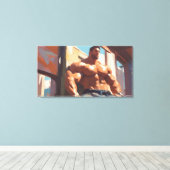 Majestic Muscle Leinwanddruck (Insitu (Holzboden))