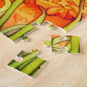 Majestic Mushroom House Illustration Puzzle (Seite)