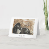 Majestic Mustang Horse von BiHrLe Card Karte (Rückseite)