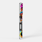 Majestic Neon Angel Icon Phone iPhone 16 case Hülle (Rechte Seite)