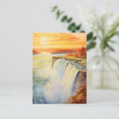 Majestic Niagara Falls #11 Postkarte (Stehend Vorderseite)