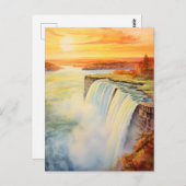 Majestic Niagara Falls #11 Postkarte (Vorne/Hinten)