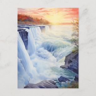 Majestic Niagara Falls #12 Postkarte