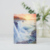 Majestic Niagara Falls #12 Postkarte (Stehend Vorderseite)
