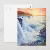 Majestic Niagara Falls #12 Postkarte (Vorne/Hinten)