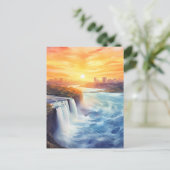 Majestic Niagara Falls #13 Postkarte (Stehend Vorderseite)