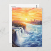 Majestic Niagara Falls #13 Postkarte (Vorne/Hinten)