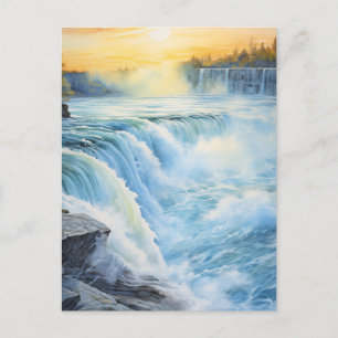 Majestic Niagara Falls #14 Postkarte