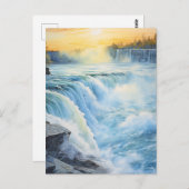 Majestic Niagara Falls #14 Postkarte (Vorne/Hinten)
