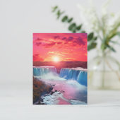 Majestic Niagara Falls #24 Postkarte (Stehend Vorderseite)