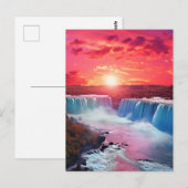 Majestic Niagara Falls #24 Postkarte (Vorne/Hinten)