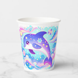 Majestic Niedlich Delphin Baby Dusche Pappbecher