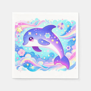 Majestic Niedlich Delphin Baby Dusche Serviette