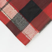 Majestic Northern Black Bar Fleece Blanket (Ecke)