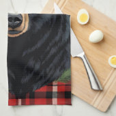 Majestic Northern Black Bar Küchentücher (Viertel Falte)