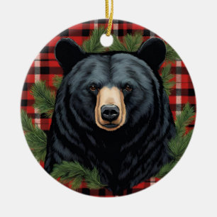 Majestic Northern Black Bar Ornament
