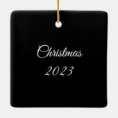 Majestic Northern Wilderness Loon Keramikornament (Rückseite)