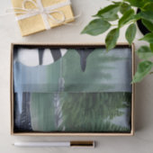 Majestic Northern Wilderness Loon Seidenpapier (Geschenk)