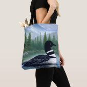 Majestic Northern Wilderness Loon Tasche (Von Nahem)