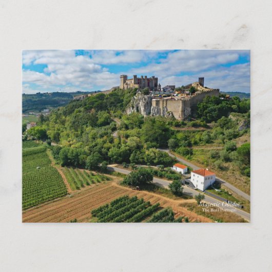 Majestic Obidos - DAS ECHTE PORTUGAL Postkarte (Vorderseite)