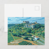 Majestic Obidos - die echte PORTUGAL Postkarte (Vorne/Hinten)