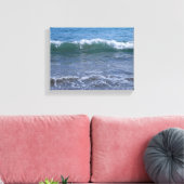 Majestic Ocean Wave Crash - Küstenwall Art Print Leinwanddruck (Insitu (Wohnzimmer))
