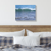 Majestic Ocean Wave Crash - Küstenwall Art Print Leinwanddruck (Insitu (Schlafzimmer))